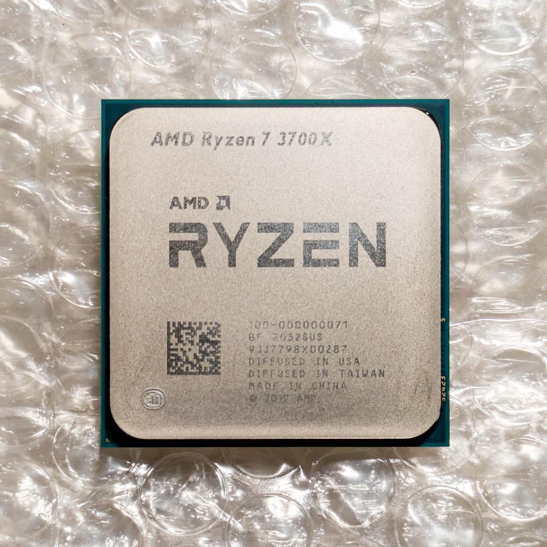 【動作品】AMD Ryzen 7 3700X