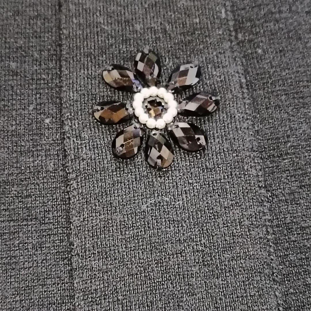 リボン ビジュー