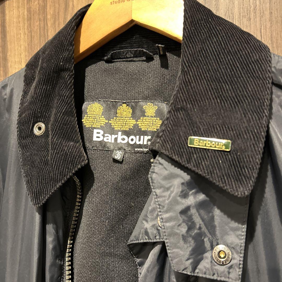 【美品】　Barbour パッカブル コート　ブラック