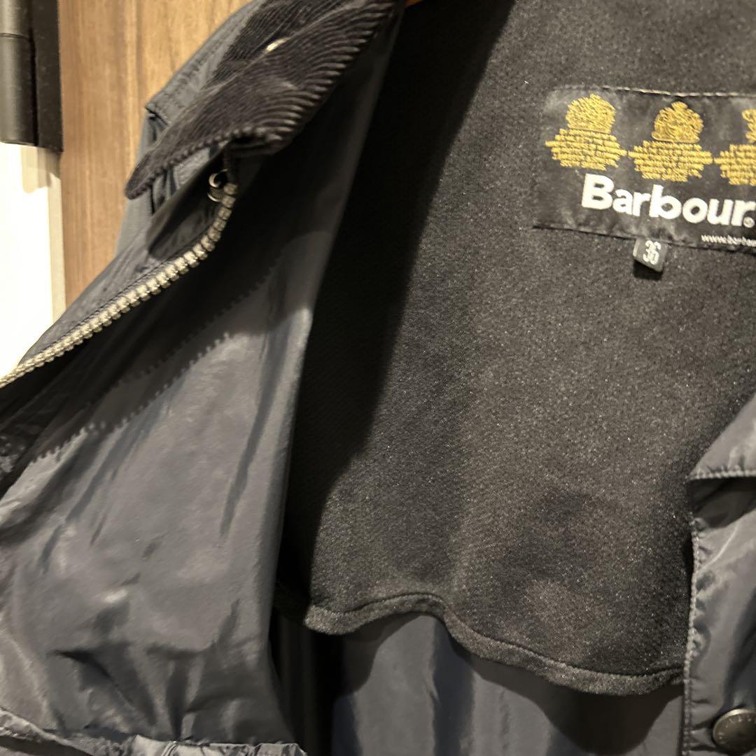 【美品】　Barbour パッカブル コート　ブラック