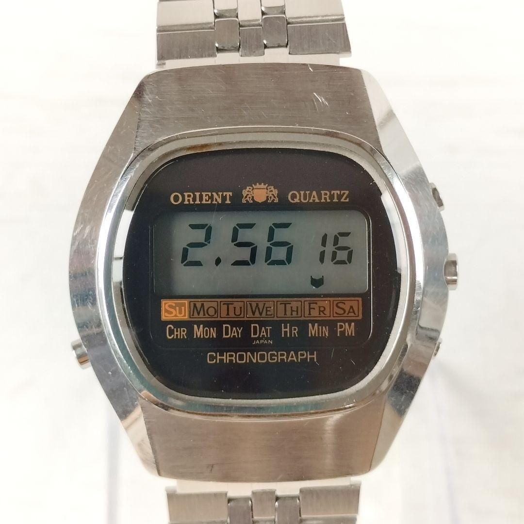 ORIENT　デジタル腕時計　G611118-40 クオーツ稼働品