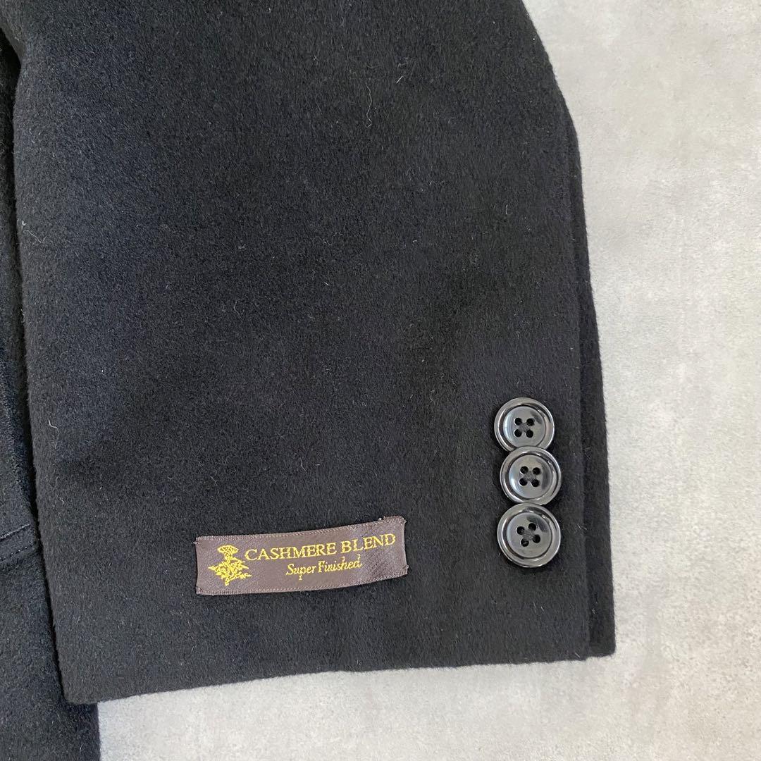 00s vintage メンズコート カシミヤブレンド ウール ビジネス モード