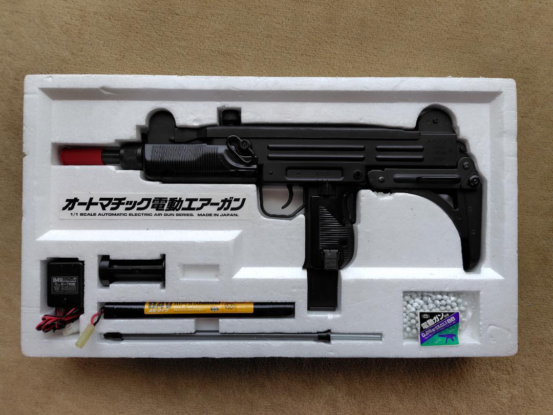 東京マルイ純正 UZI SMG 電動エアーガン バッテリー付 ミリタリー