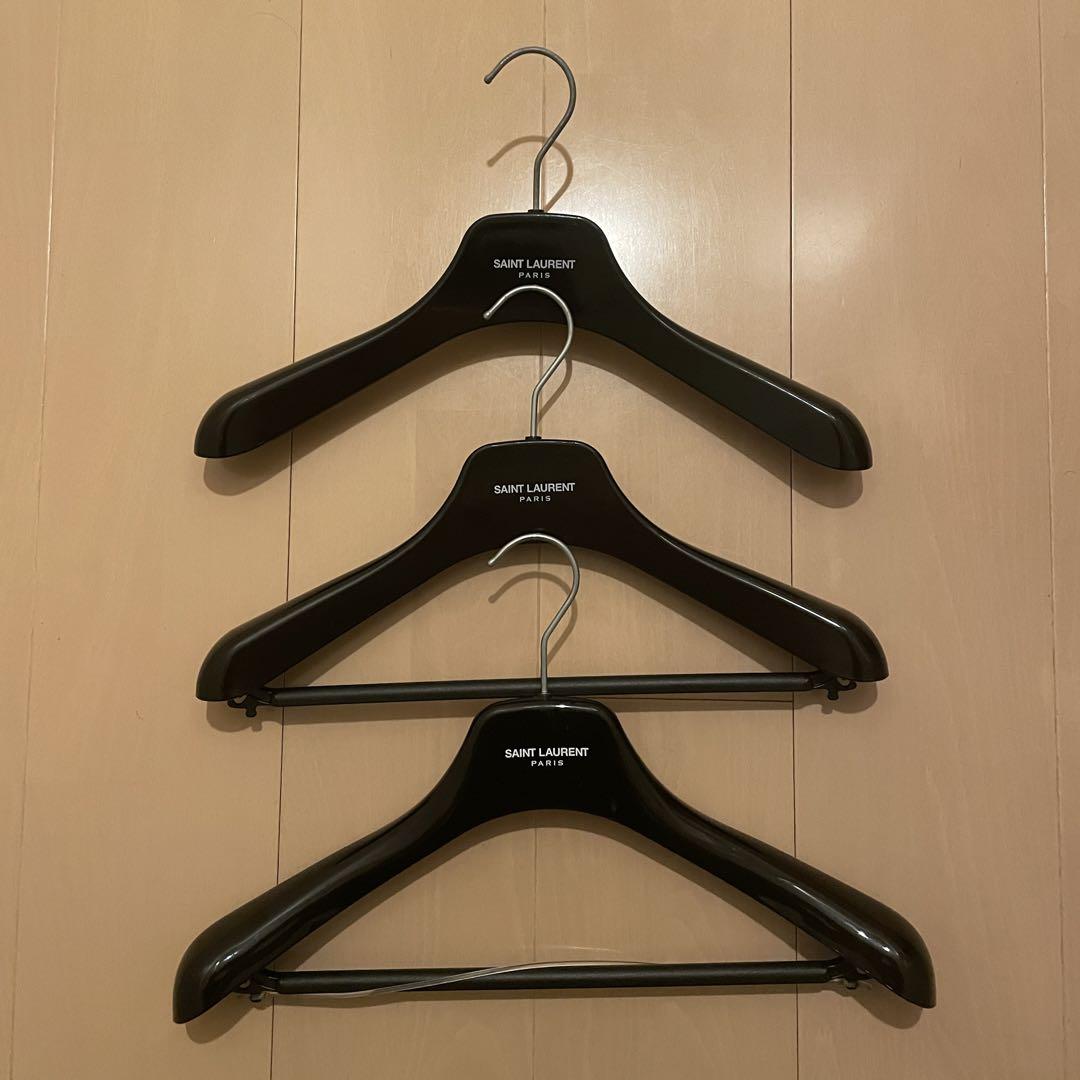 SAINT LAURENT PARIS　サンローラン・パリ　ハンガー3本セット SAINT LAURENT PARIS サンローラン・パリ ハンガー3本セット