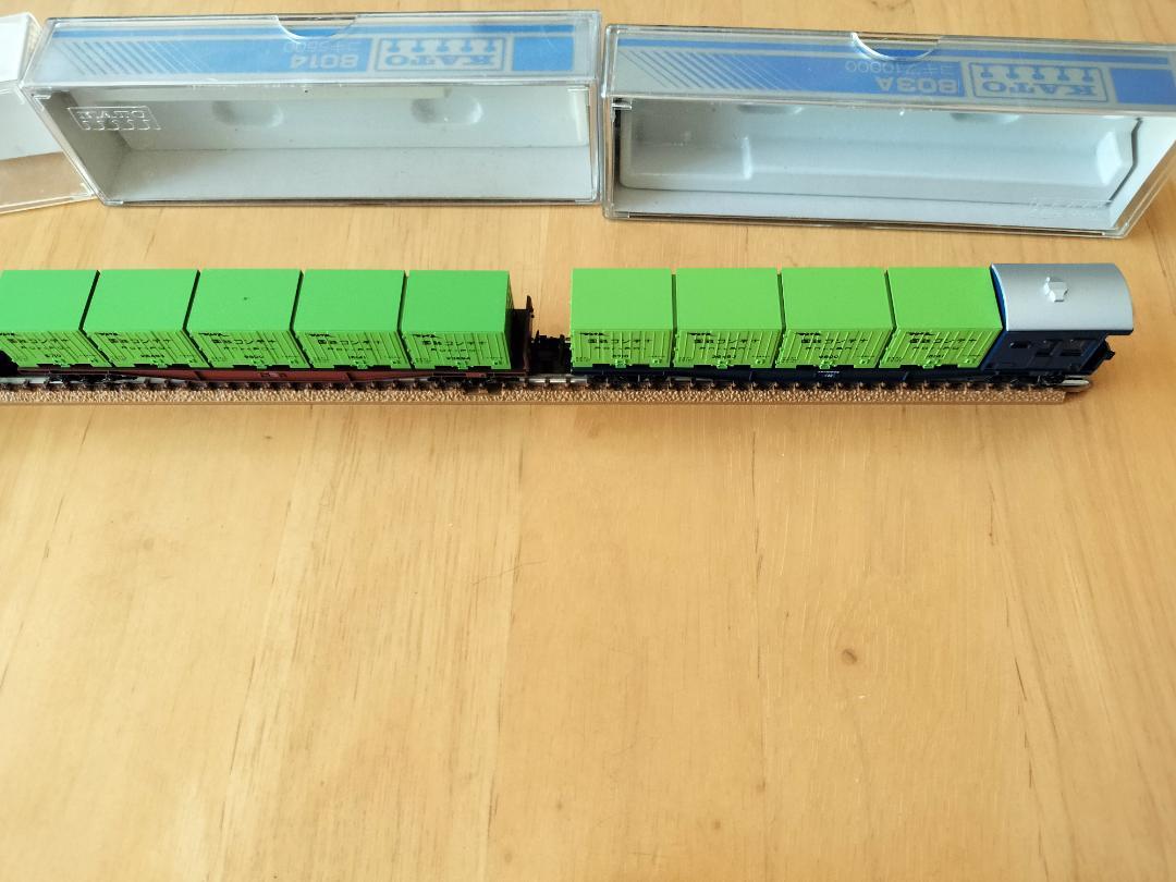 KATO Nゲージ】コキ5500(3)コキフ10000(1) 4両セット 美品