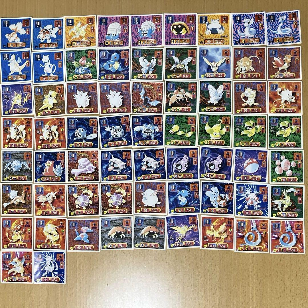 ポケモンシール 65枚セット アマダ - メルカリ