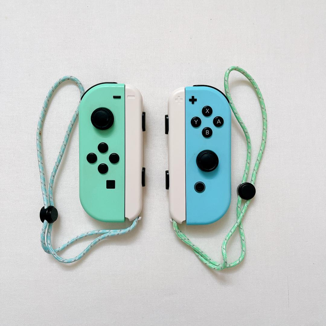 あつまれ どうぶつの森 ジョイコン Joy-Con 限定モデル✨動作良好✨Joy-Con(R) あつまれどうぶつの森 右
