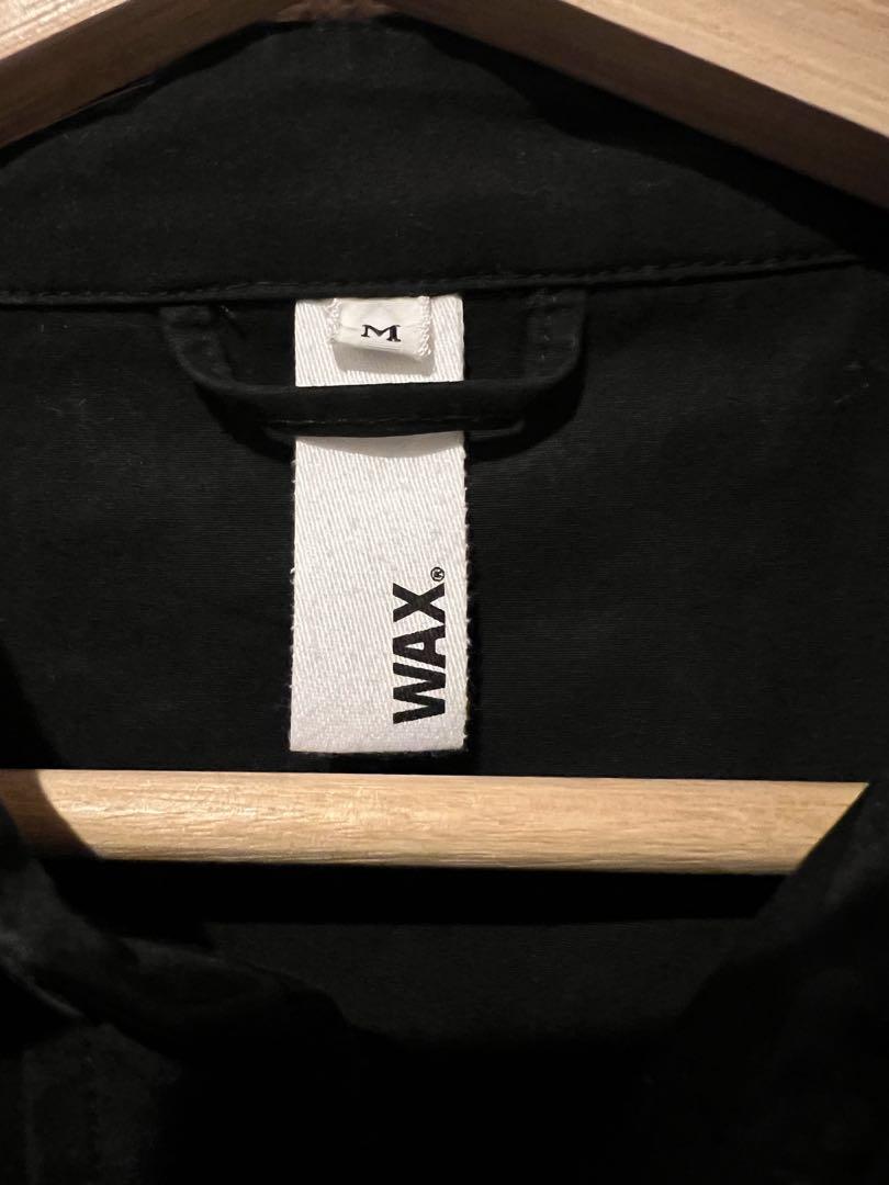 WAX トール ポケット シャツ　コート　カバーオールシャツ　ビッグシルエット