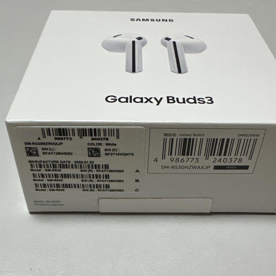 新品未開封⭐️ Galaxy Buds3 ワイヤレスイヤホン