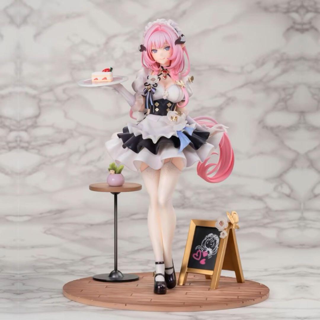 メイドキャラクター フィギュア ピンク髪