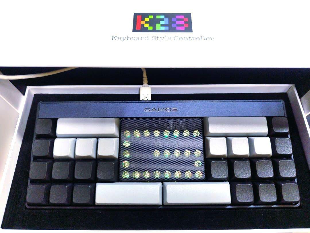 gamo2 k28 茶軸 GAMO2 K28 Keyboard Style Controller 茶軸