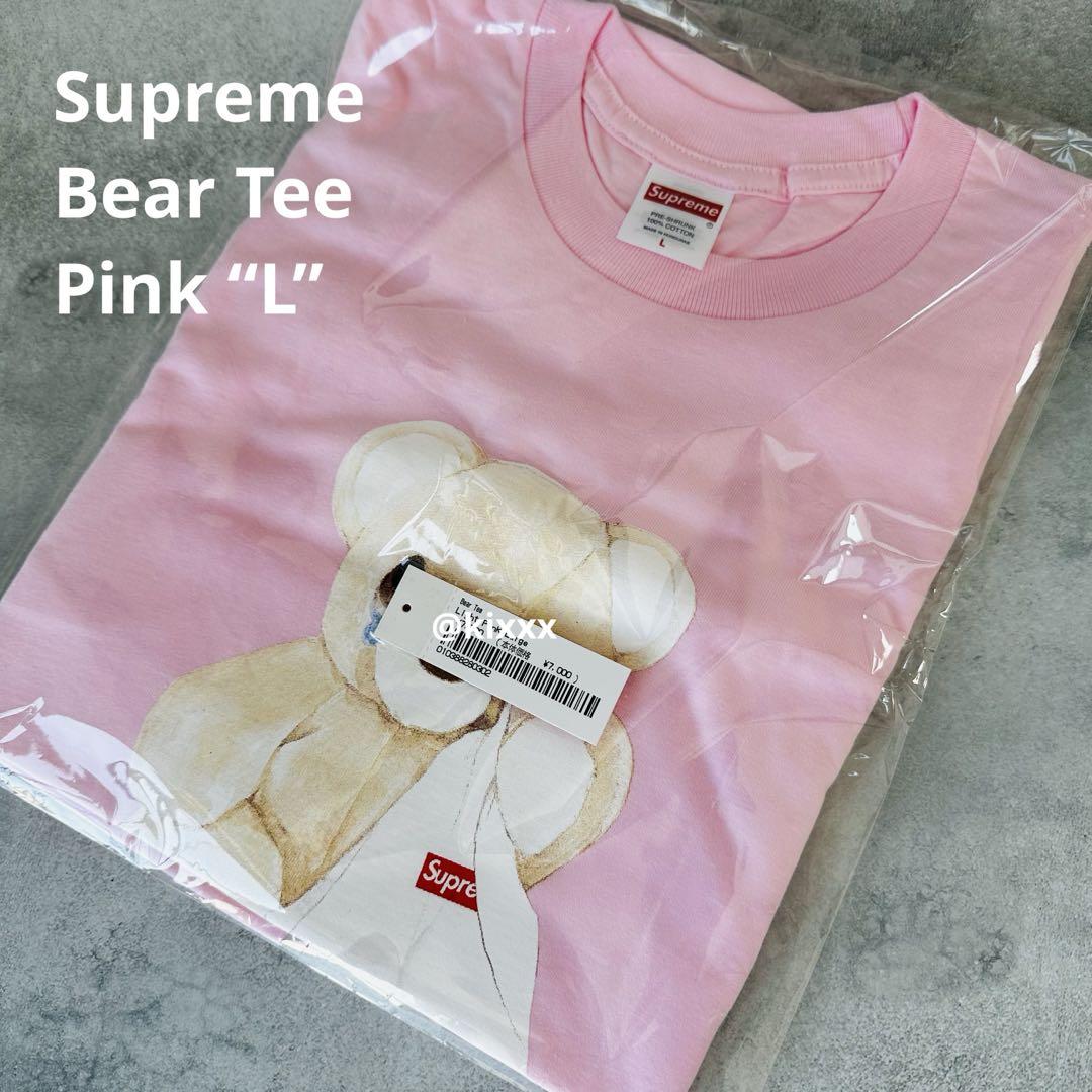 Supreme Bear Tee Pink L ベア Tシャツ ピンク 25SS - メルカリ
