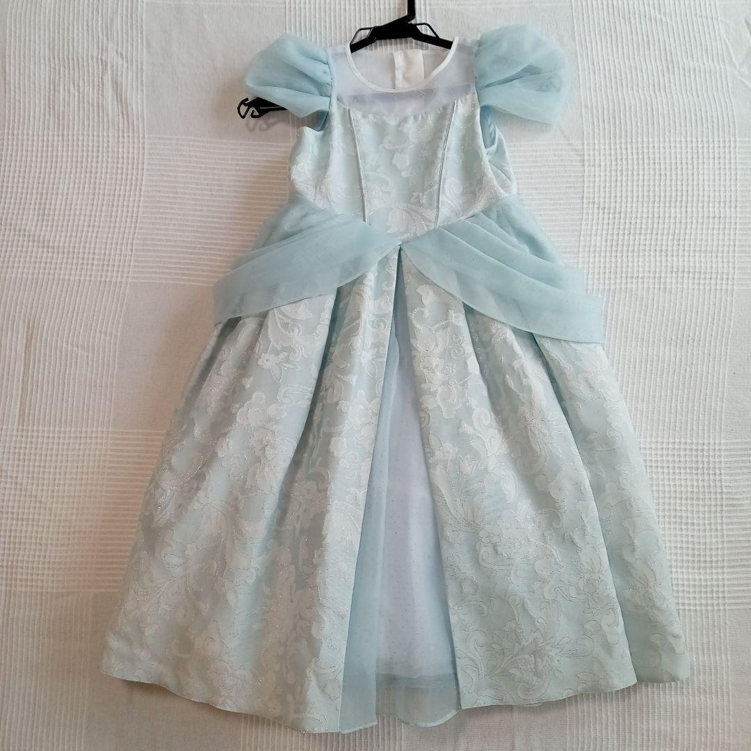 ディズニー シンデレラドレス110cm (ビビディバビディブティック)