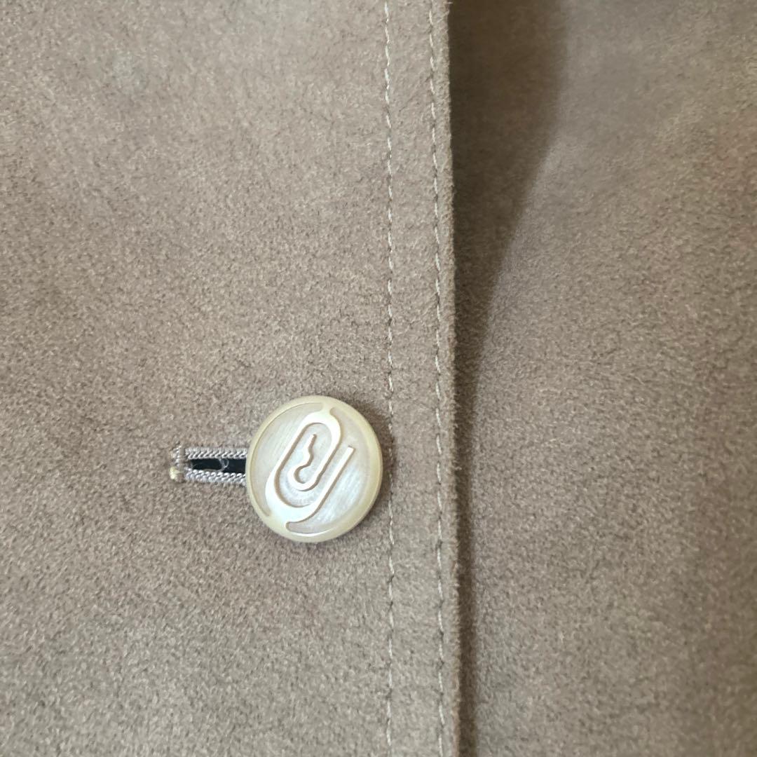 ロングコート ステンカラーコート スエード ロングコート ステンカラーコート スエード