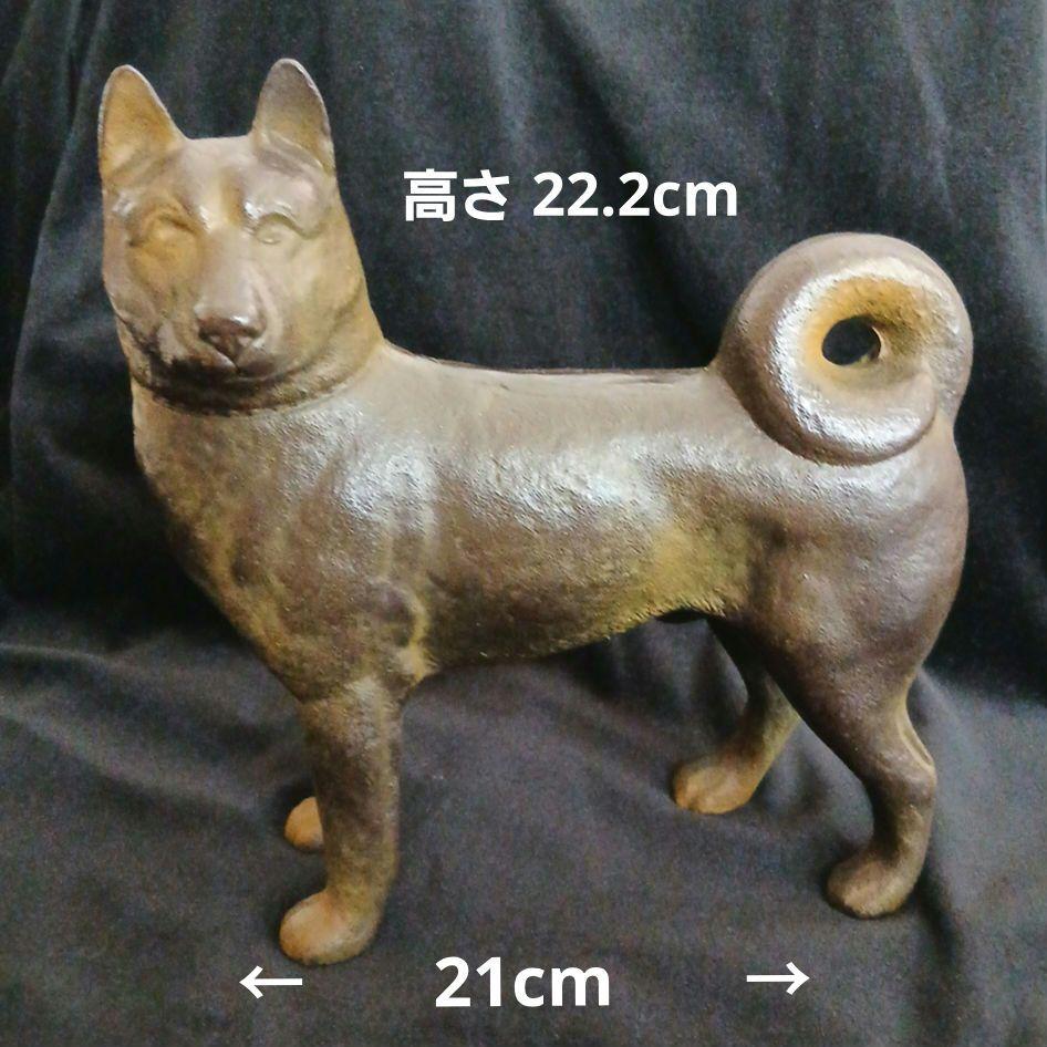 犬の置物 ブロンズ像 ヴィンテージ リアル 縁起物 風水 - メルカリ