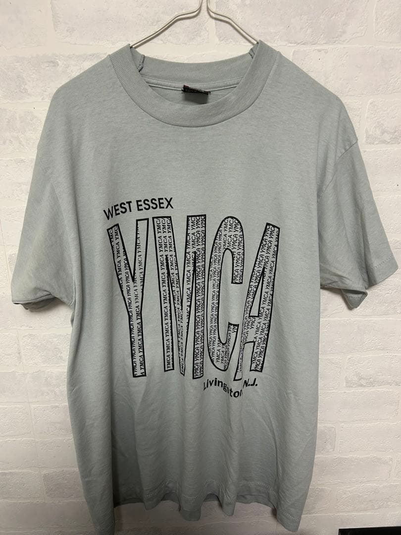 90s USA製　YMCA tシャツ 美品　Lサイズ