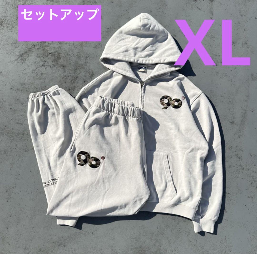 90 Logo Assort Zip Sweat Pants XL