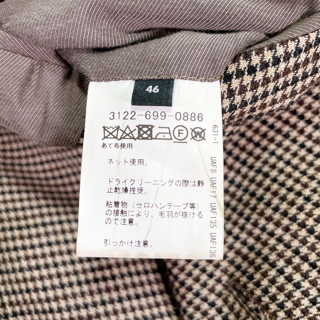 美品】グリーンレーベルリラクシング ハウンドトゥース 2B 千鳥