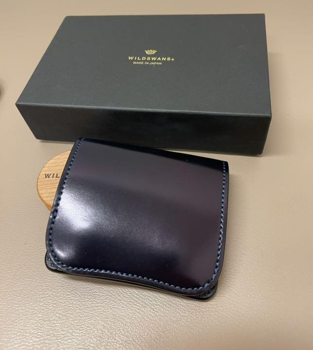 WILDSWANS PALM ワイルドスワンズ　パーム　ネイビー　コードバン