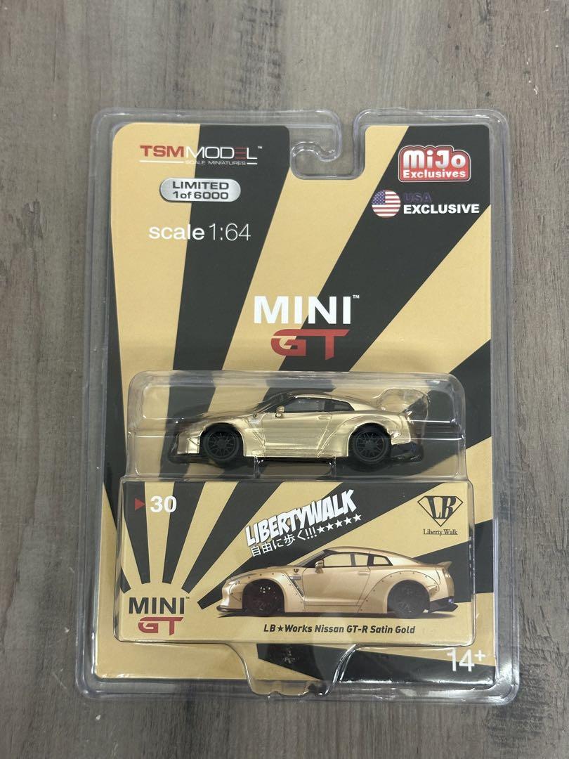 MINI GT LB☆Works Nissan GT-R Satin Gold