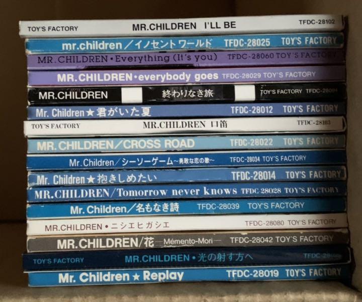 廃盤 シングルCD 16枚セット Q75WC-m41642270010 Mr.Children 好評最新品