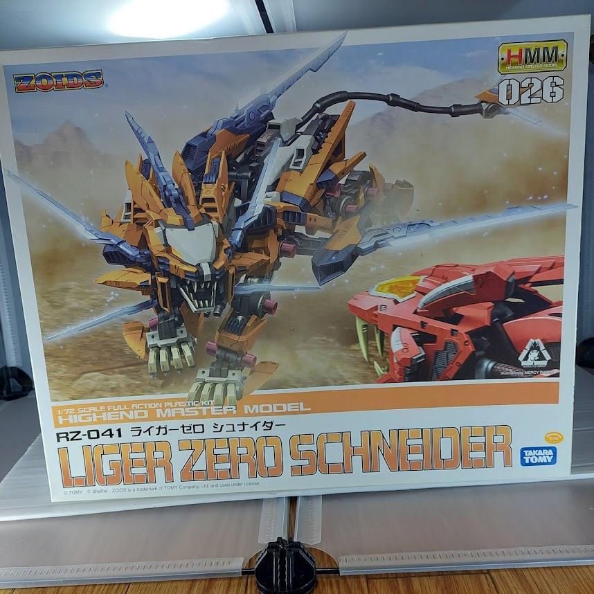 コトブキヤ 1/72 RZ-041 ライガーゼロ シュナイダー コトブキヤ 1/72 RZ-041 ライガーゼロ シュナイダー