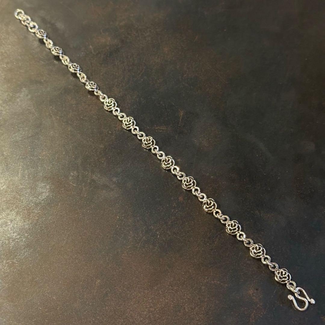 SILVER925 ROSE DESIGN BRACELET/ブレスレット