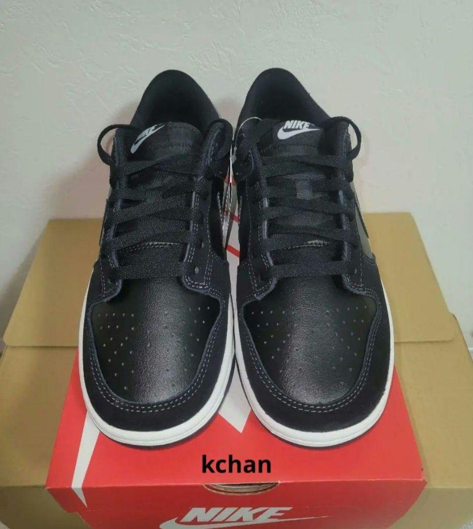 NIKE DUNK LOW RETRO NAS 黒 足元オシャレ