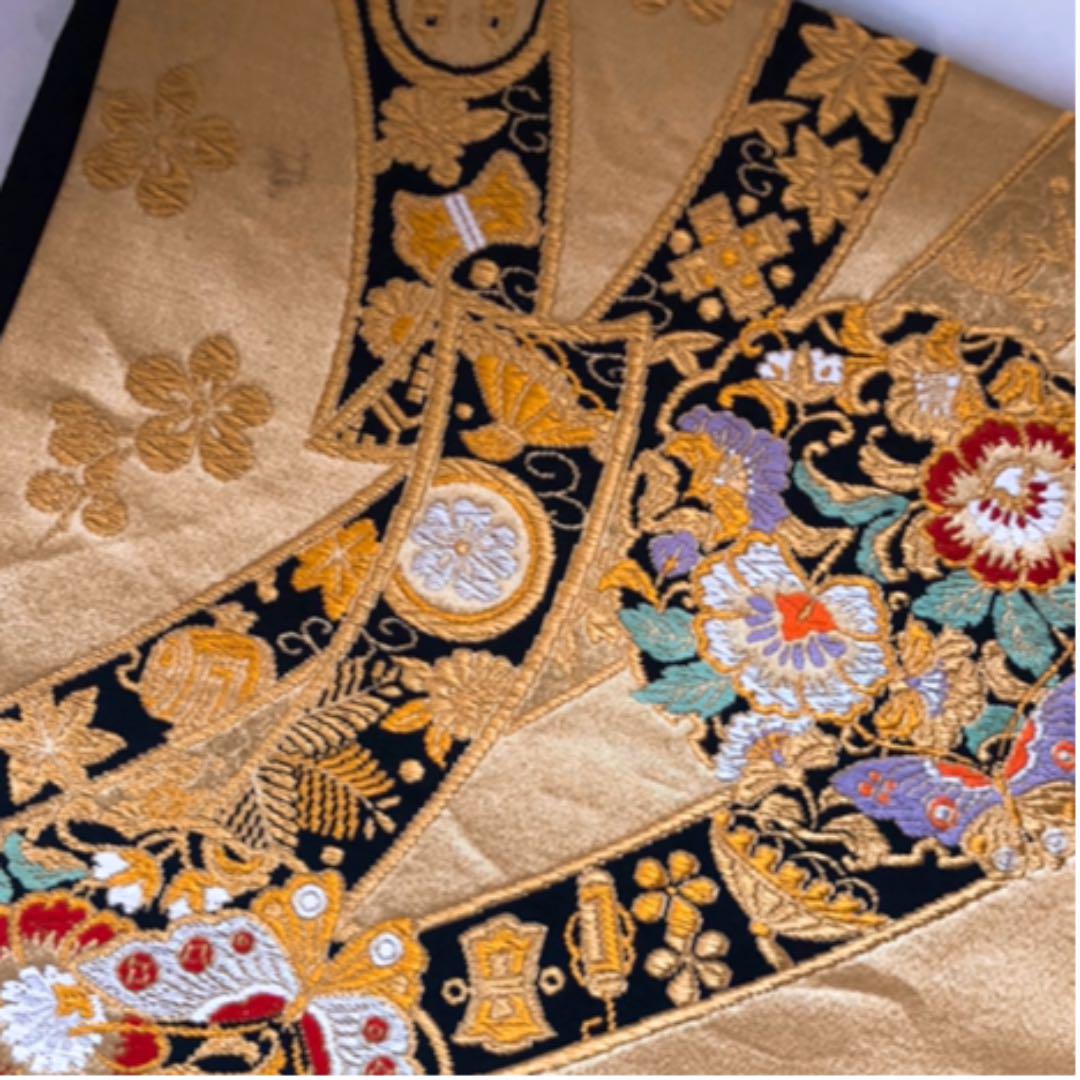 豪華刺繍帯 豪華金色刺繍帯 - メルカリ