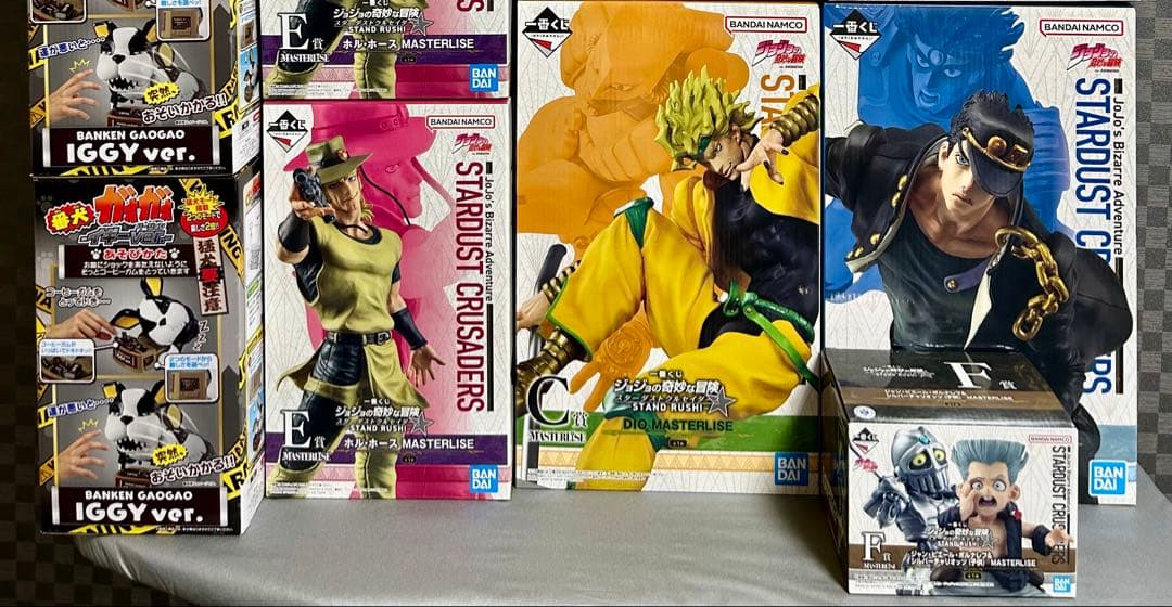 ジョジョの奇妙な冒険の一番くじフィギュア