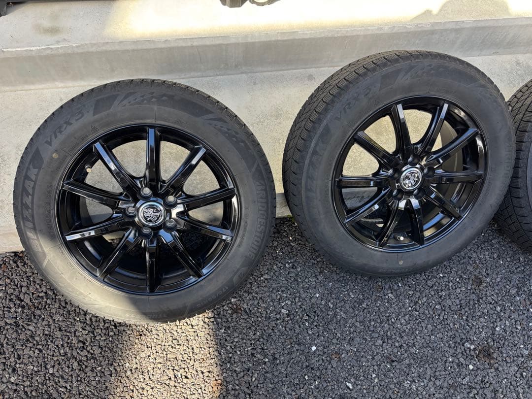 65R15 ブラックホイールBRIDGESTONE