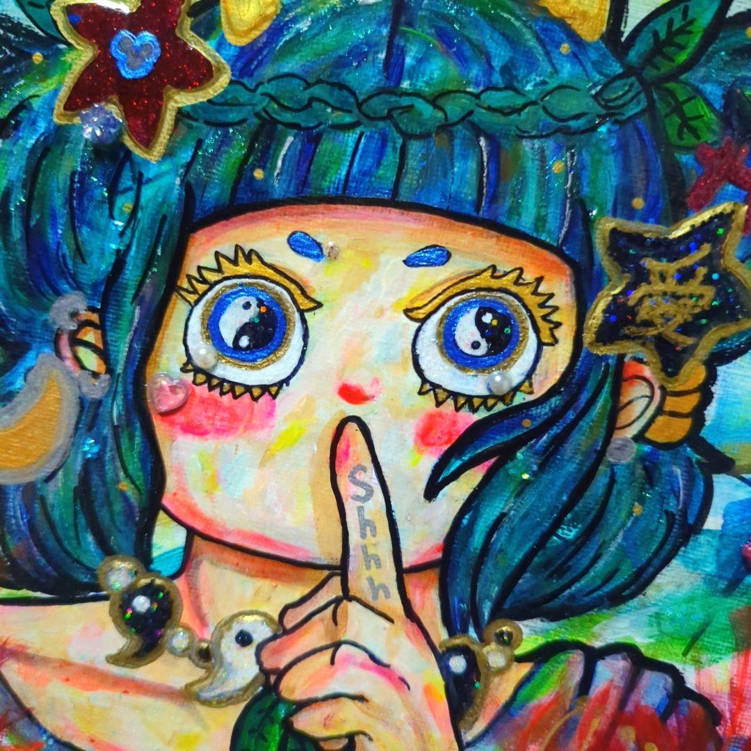 【インパクトメッセージアート】Pray to nature【S2号】 インパクトメッセージアート】Pray to nature【S2号】 - メルカリ