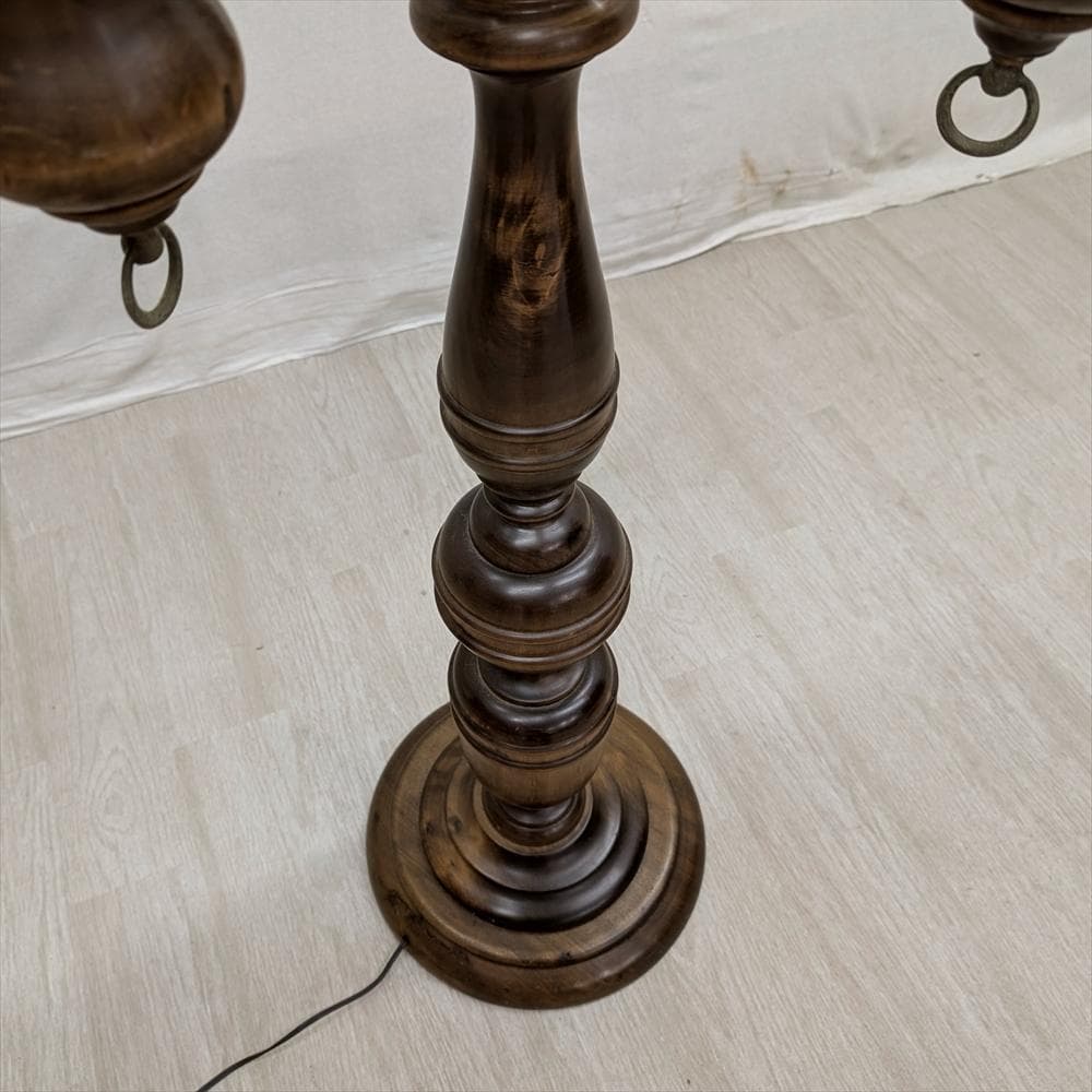 イタリア製 フロアスタンド フロアライト スタンド照明 ガラスシェード