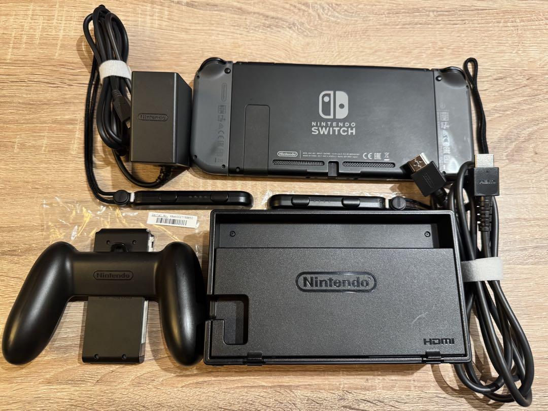 おまけ コントローラー付】Nintendo Switch 本体 グレー 完品