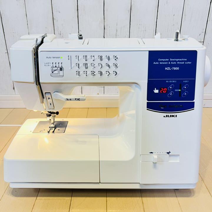 いました JUKI コンピューターミシン HZL-7800 ジューキ 送料無料 高級品販売 JUKI コンピューター実用縫いTHE MISIN HZL-7800 その他