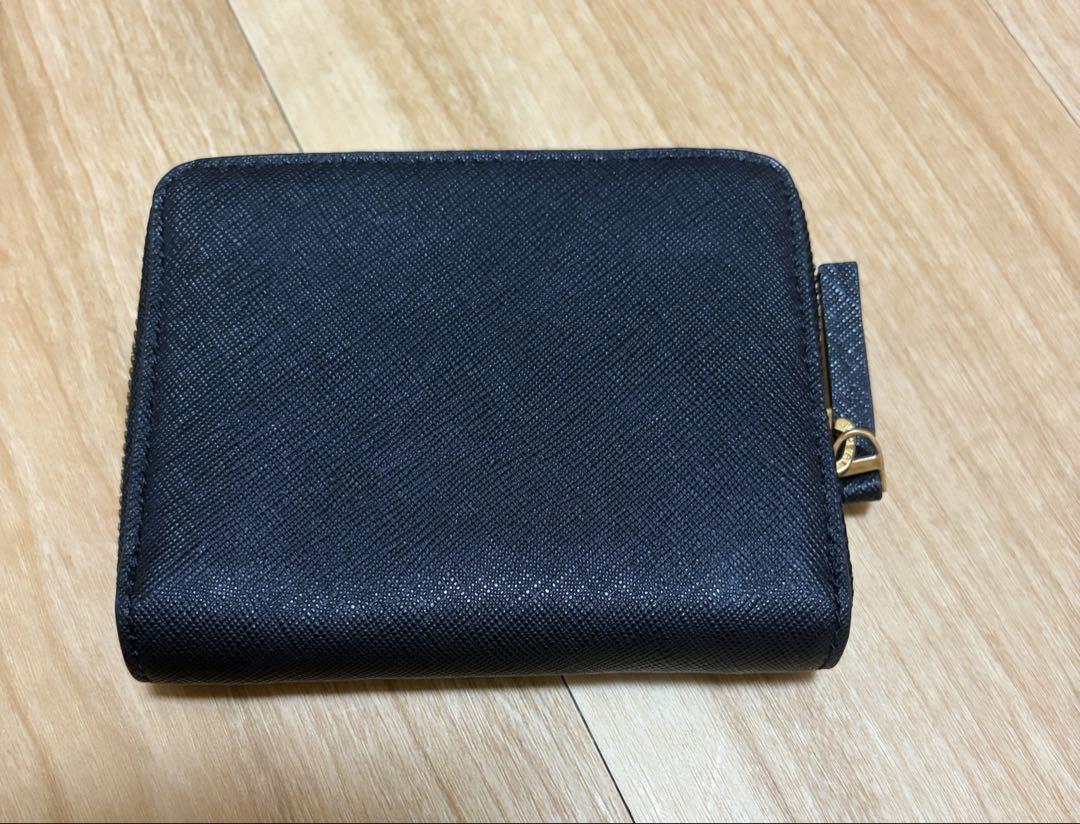 Tory Burch ブラック 二つ折り財布 TORY BURCH トリーバーチ 財布 二つ折り財布 レディース キラ