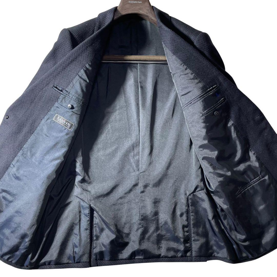 LANVIN COLLECTION テーラードジャケット ネイビー メンズ