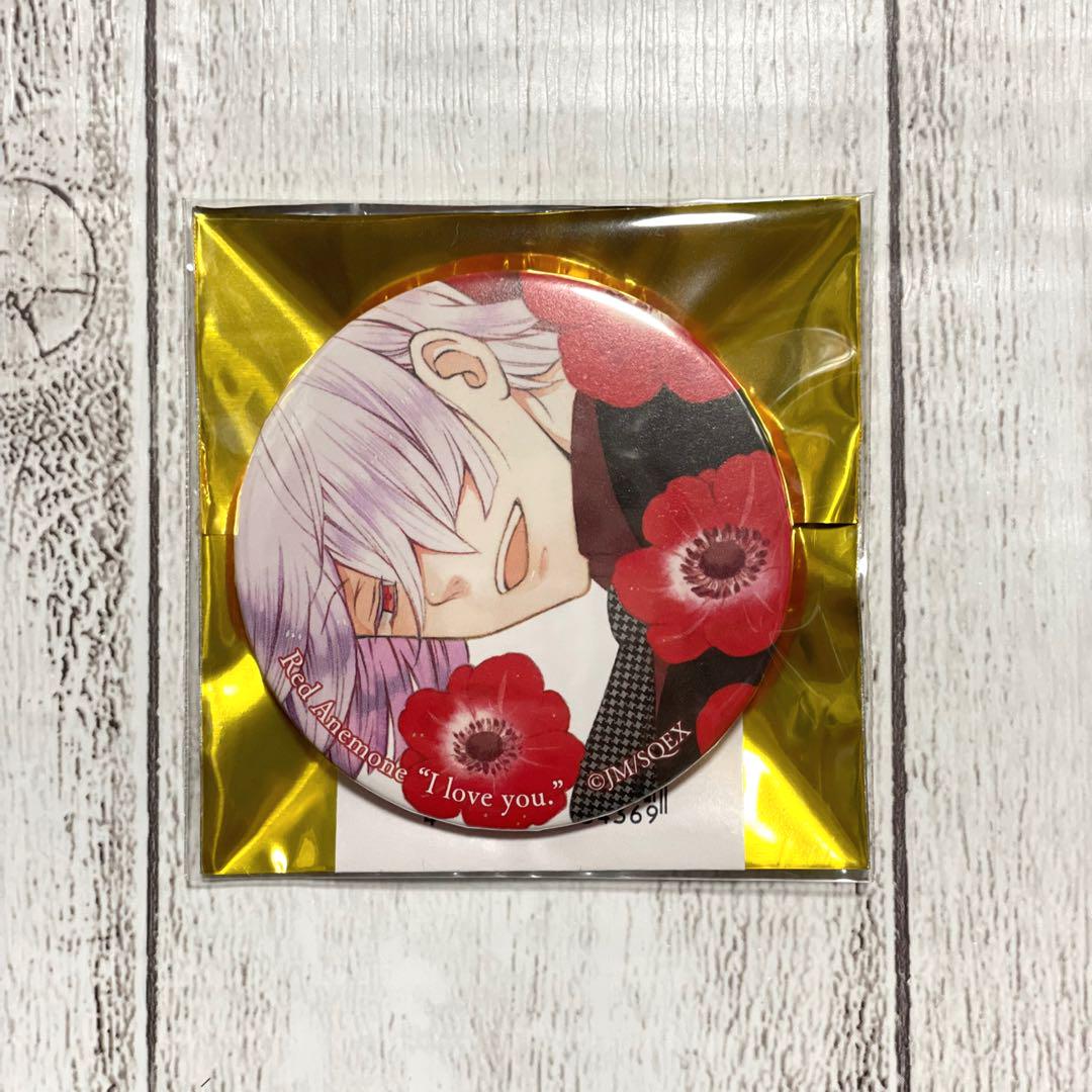 パンヴァニカフェ Pandora Hearts 花言葉缶バッジ ブレイク