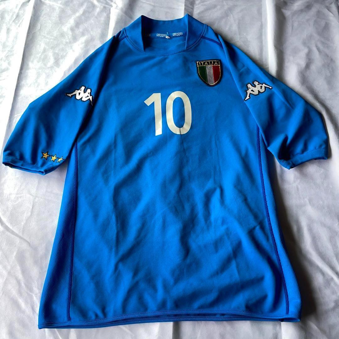 2000-01(H) イタリア代表　ユニフォーム　半袖　ヴィンテージ　トッティ