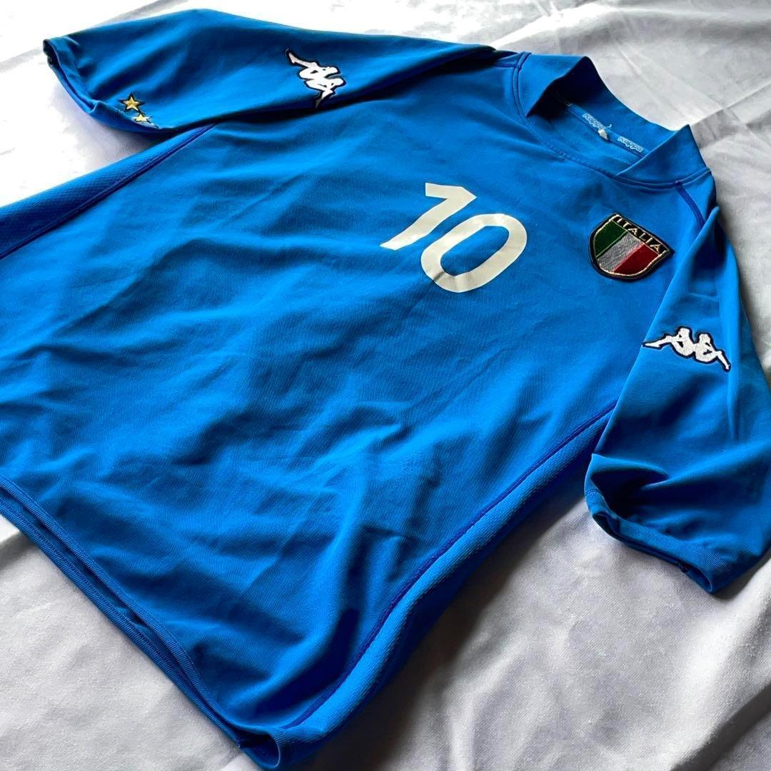 2000-01(H) イタリア代表　ユニフォーム　半袖　ヴィンテージ　トッティ