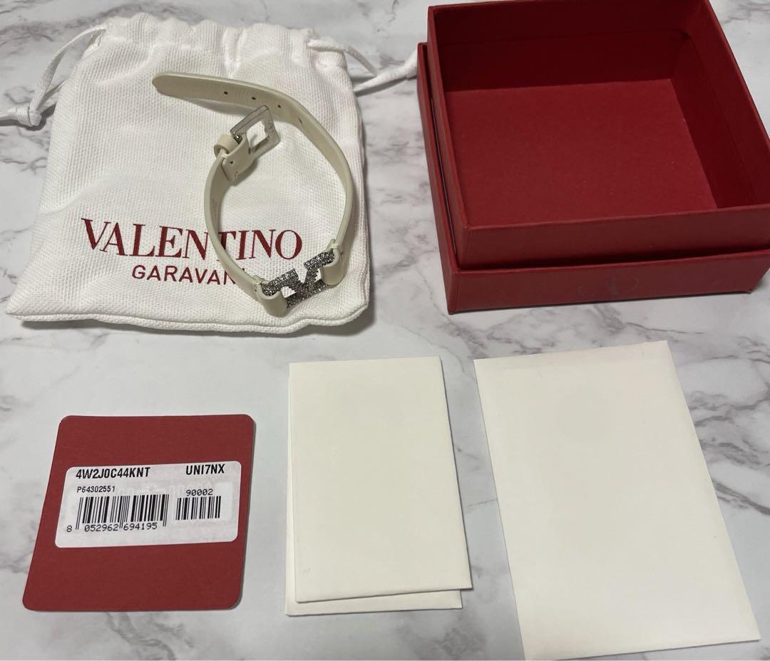 VALENTINO GARAVANI ホワイトブレスレット