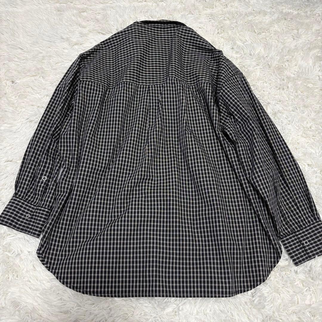 完売品　25AW 新作　Spick&Span 刺繍オーバーシャツ　チェック柄