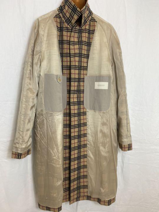 BURBERRY - 高級 ビンテージ バーバリー プローサム オーバー