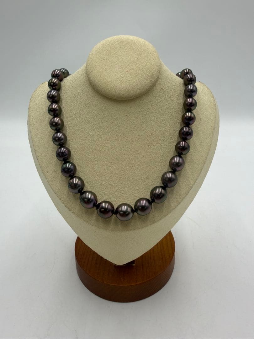 黒蝶真珠 パール ネックレス シルバー 45cm目立った傷や汚れなし