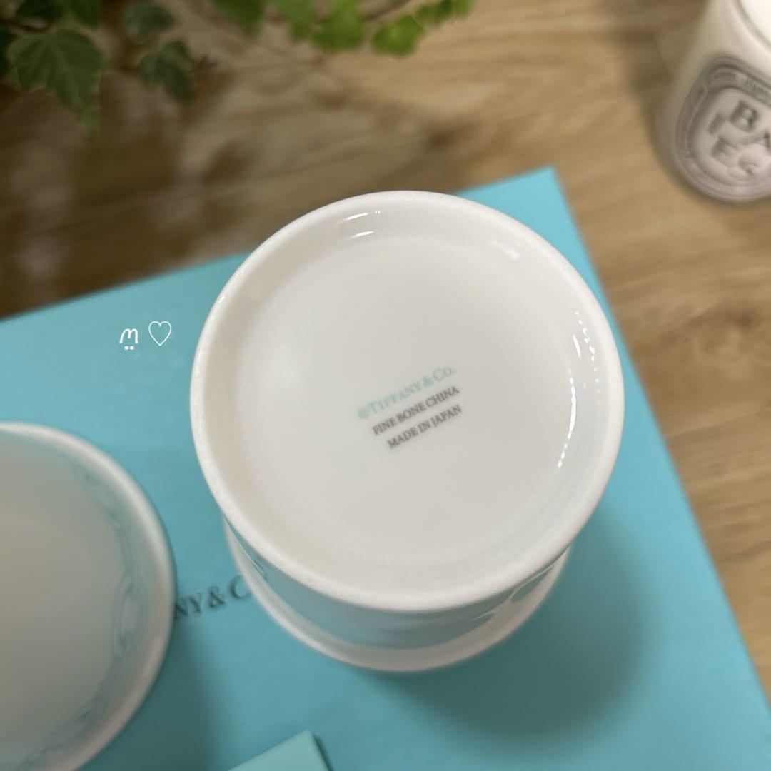 リターントゥティファニーハートタグ エッチングコーヒーカップ