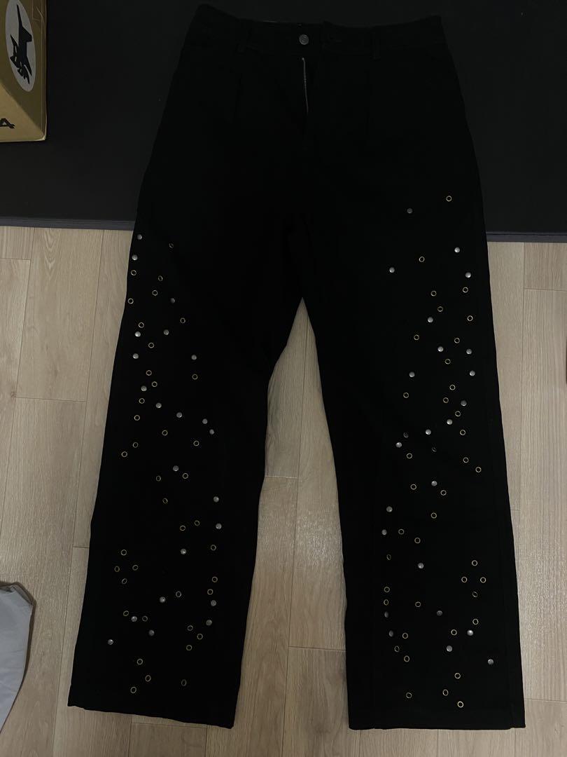 ZARA✖️ANDERSSON BELL スタッズ付きリラックスフィットパンツ38