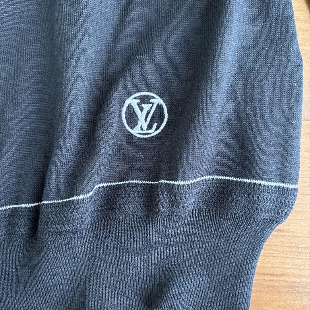 《新品》LOUIS VUITTON黒カーディガン