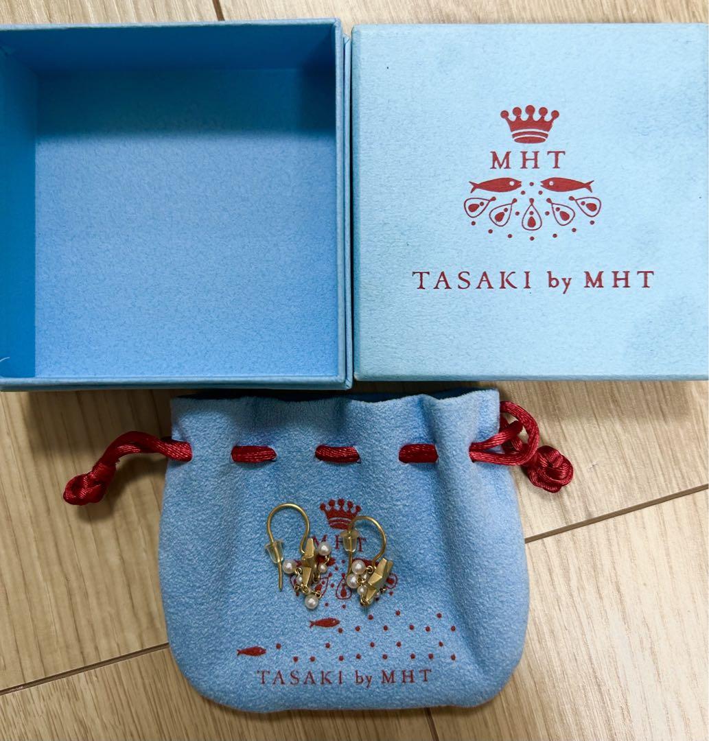 美品TASAKI マリーエレーヌドゥタイヤック　スターピアス　22金