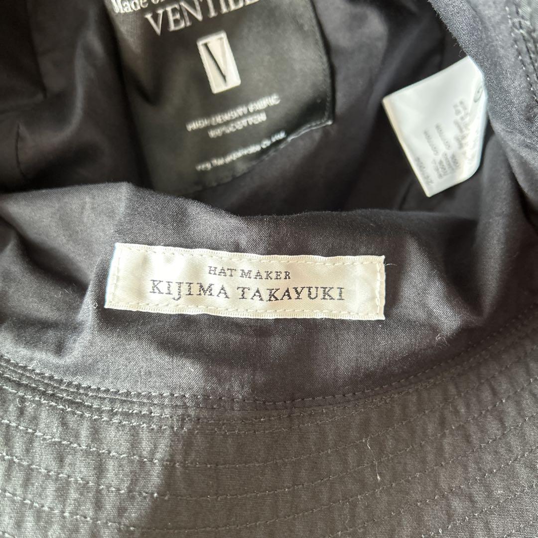セール！KIJIMA TAKAYUKI VENTILE BUCKET HAT