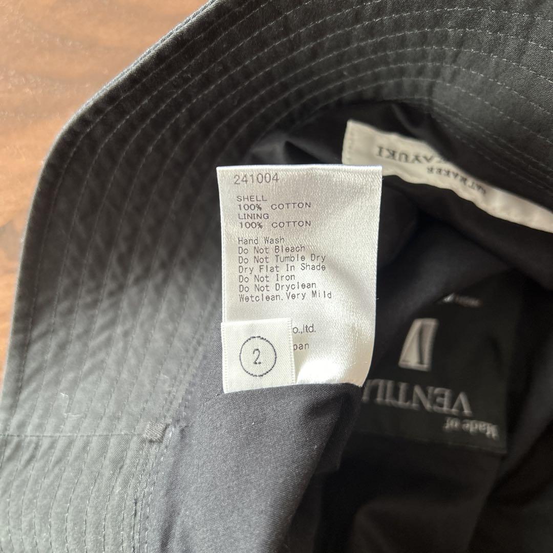 セール！KIJIMA TAKAYUKI VENTILE BUCKET HAT